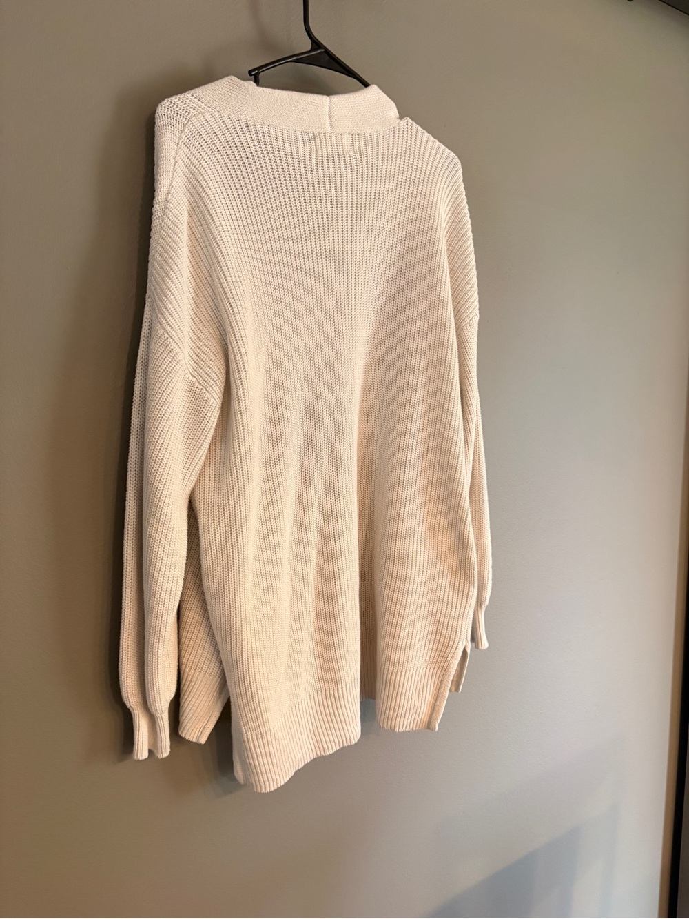 Universal Thread Cream Open-Front Knit Cardigan - Picture 5 of 5